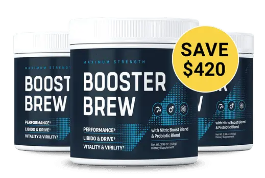 booster brew 3 bottles